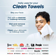 Load image into Gallery viewer, Clean Towels™, Disposable Face Towels, 25 Count