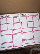 Load image into Gallery viewer, Weekly Friendly Planner
