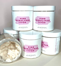 Load image into Gallery viewer, Pink Himalayan Salt Scrubs