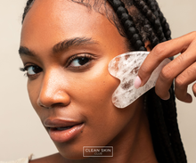 Load image into Gallery viewer, White Quartz Gua Sha Sculpting Stone
