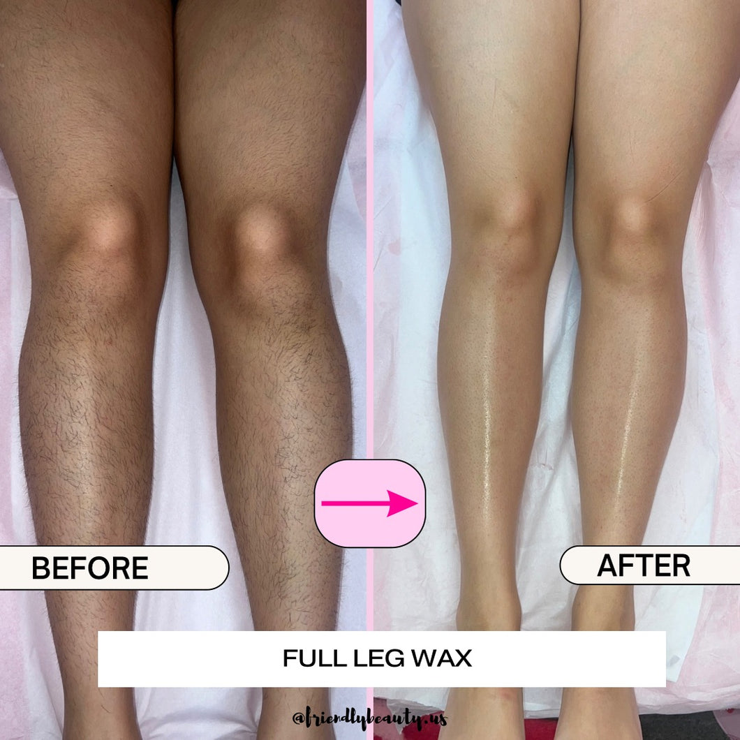 Full leg wax