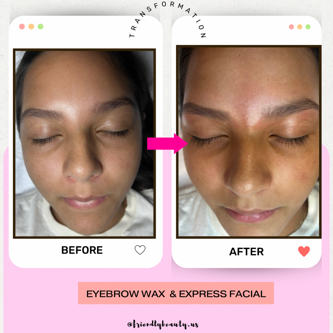 Eyebrow Wax & Express Facial