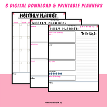 Load image into Gallery viewer, Digital &amp; Printable Planners
