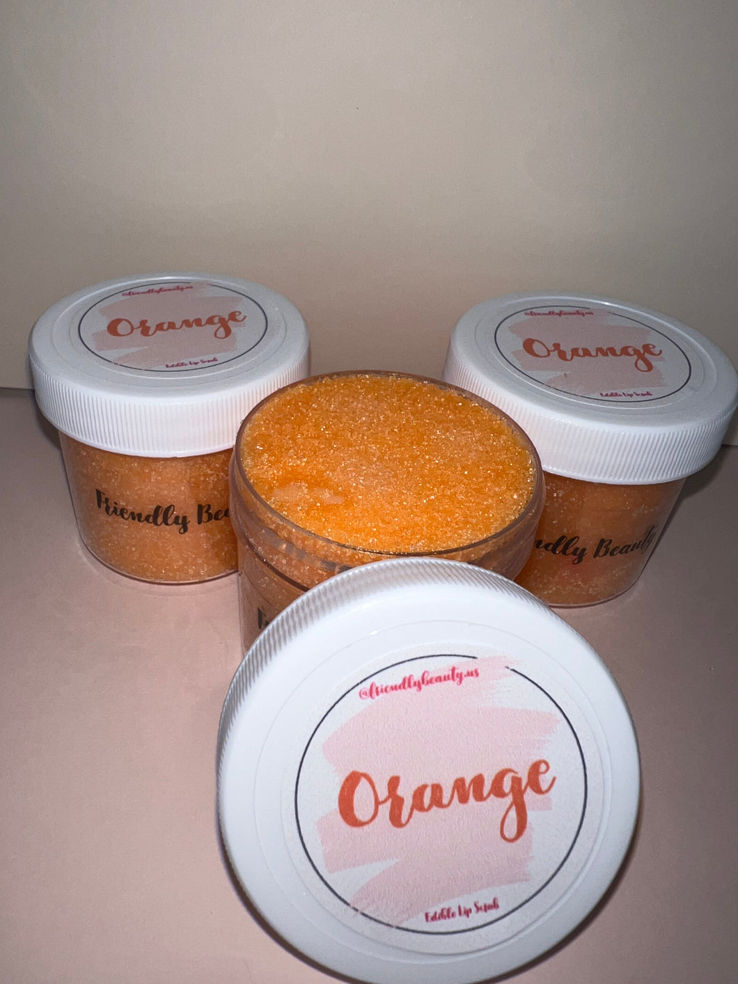 Orange Lip Scrub