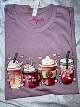 Load image into Gallery viewer, Favorite Coffee drinks T shirt
